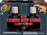 Zoo Med Mini Combo Deep Dome Lamp Fixture_