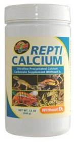 Zoo Med Repti Calcium zonder D3 vitamine 85 Gram