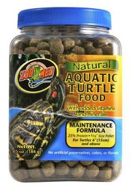 Zoo Med Natural Aquatic Turtle Food Maintenance 184 Gram