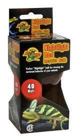 Zoo Med Nightlight Red Reptile Bulb 25 Watt