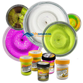 Powerbait Natural Scent Troutbait Set - 5 favoriete kleuren forellendeeg