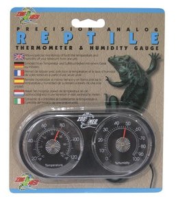 Zoo Med Precision Analog Thermometer & Humidity Gauge